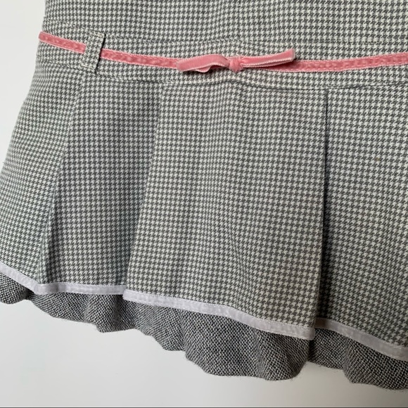 Mayoral Houndstooth Floral Dress•Like New - Picture 5 of 6